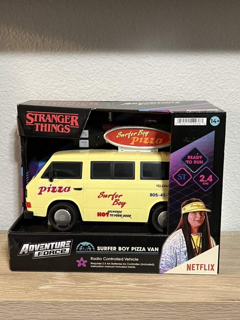 Stranger Things Surfer Pizza car