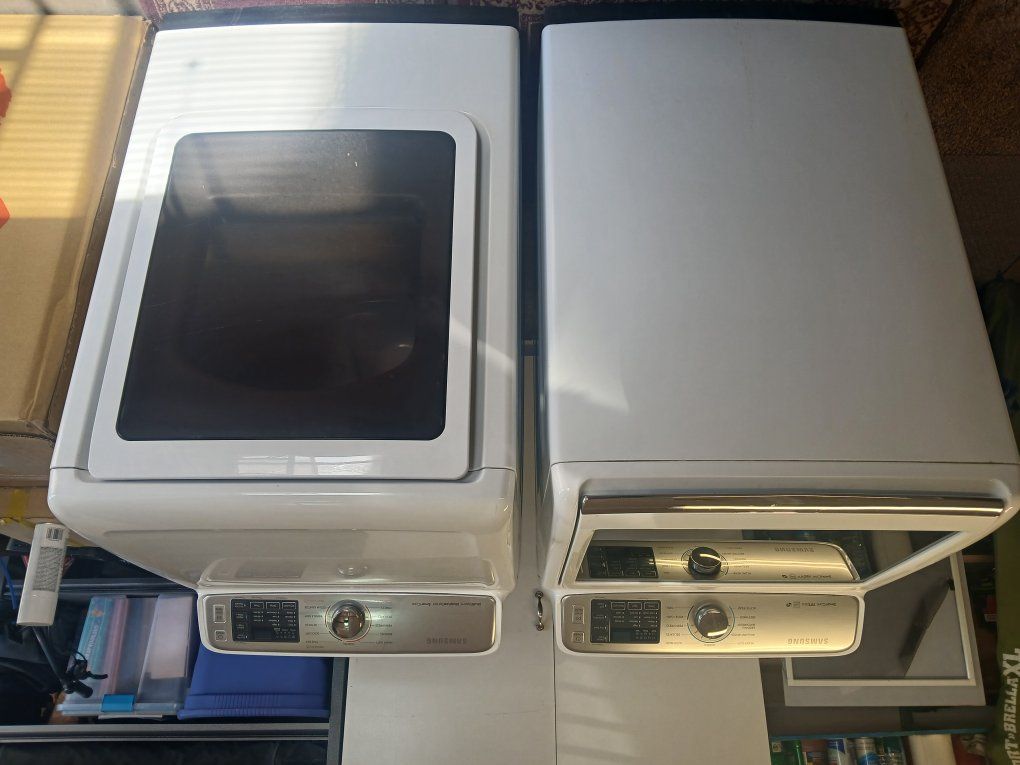 Samsung  washer and dryer  set