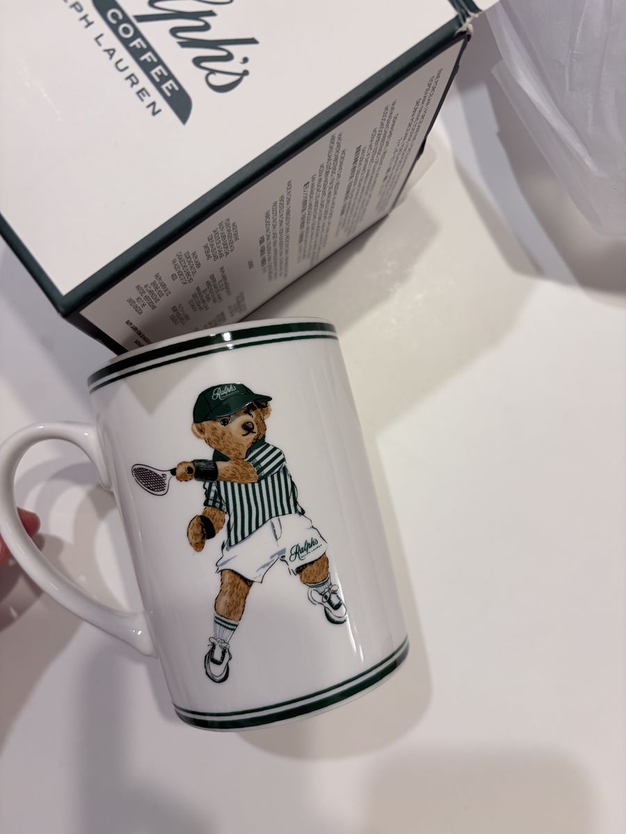Ralph Lauren Tennis Polo Bear Mug