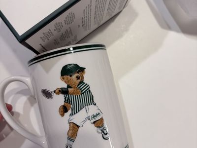 Ralph Lauren Tennis Polo Bear Mug