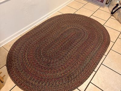 Oval Woven Rug