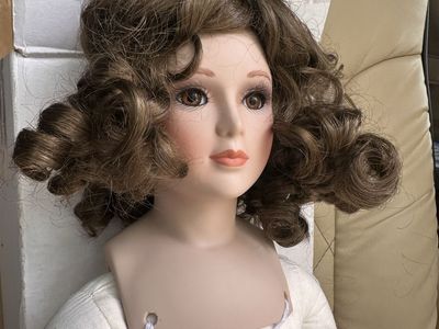 Fine Porcelain Dolls 9 in total