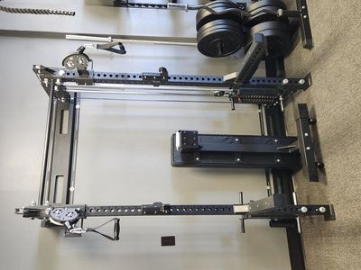 Wall Mount Functional Cable / Squat Rack + BENCH!