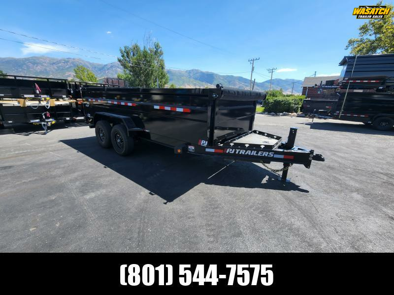 2026 PJ Trailers 7X16 DM 3' Side Dump Trailer