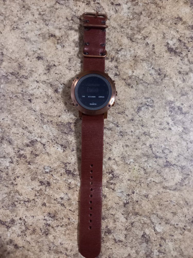 Suunto Essential Watch in copper with extras