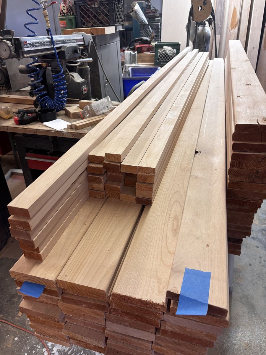 Knotty alder trim packages