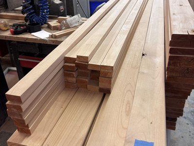 Knotty alder trim packages