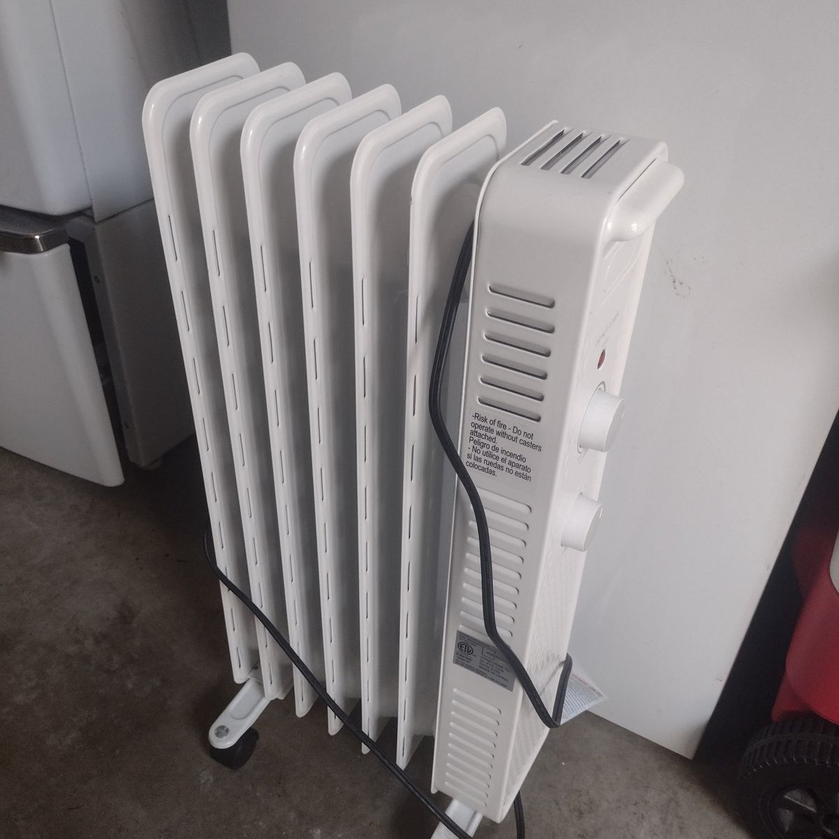 Electric oil heater