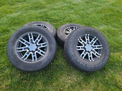 265/70r17 Tires on 17" rims for Toyota wheels