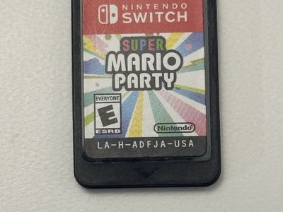 Nintendo Switch Game / Super Mario Party / Good Condition