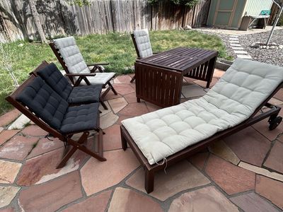 6 Piece Teak Patio Set