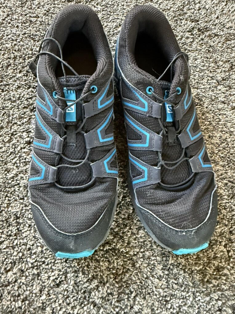 Youth Size 5 Salomon Soeed Cross 4 Lots Of Mileage
