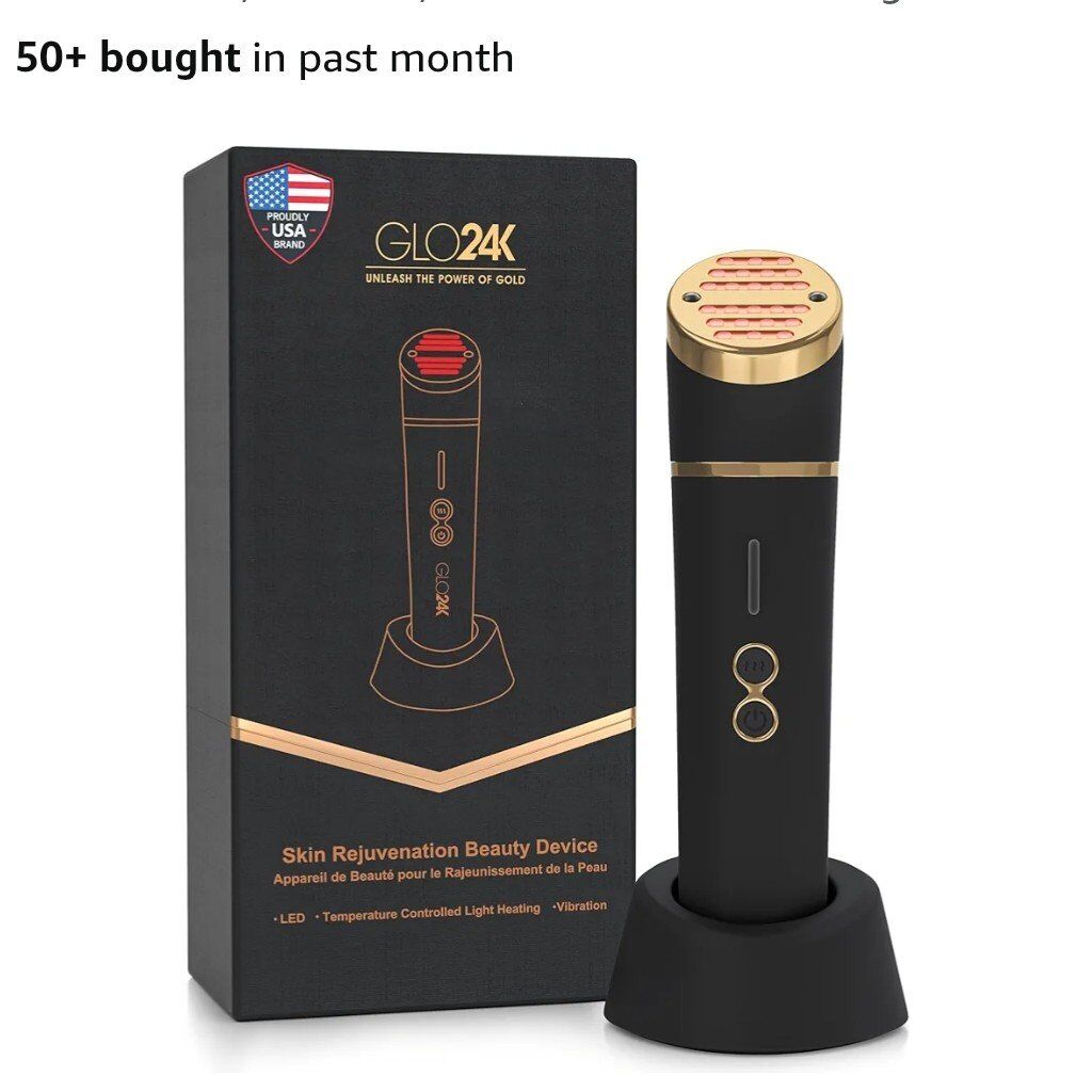 GLO24K skin rejuvenation led red-light