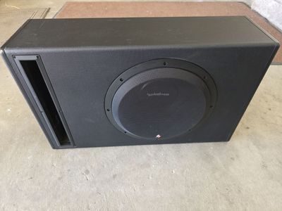 Rockford Fosgate P500-12P 12" Punch Powered Loaded Subwoofer Enclosure 500W RMS