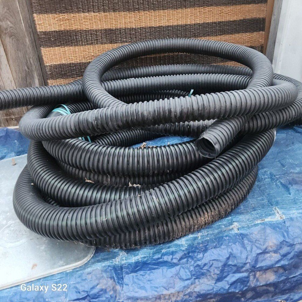 Corregated Pipe. 3" and 4"