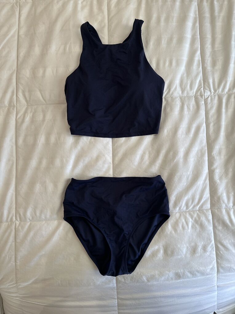 Athleta 2 Pc Swimsuit Womens S EUC!