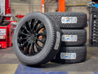 Winter | 235 55 18 Nokian Hakkapeliitta | Tesla Model Y | 18" Wheel Package | Snow Tires | 235/55r18 | Brand New | Audi | Lexus