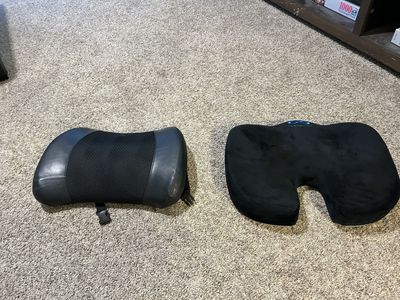 Seat cushion for back posture