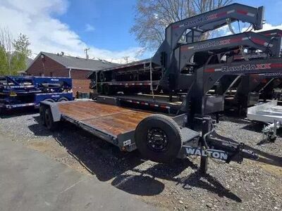 2025 Walton Trailers 7X22 TSX Hydraulic Tilt Flatbed Trailer
