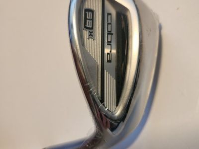 New Cobra SBX 58* Wedge RH KBS Steel Stiff 80 Shaft