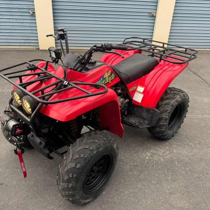 Yamaha Wolverine 350 4 X 4 Winch