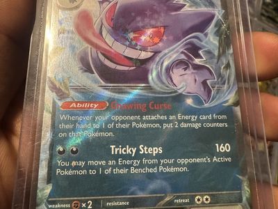 Gengar ex 104/162 Pokémon TCG Temporal Forces Ultra Rare Holographic Card