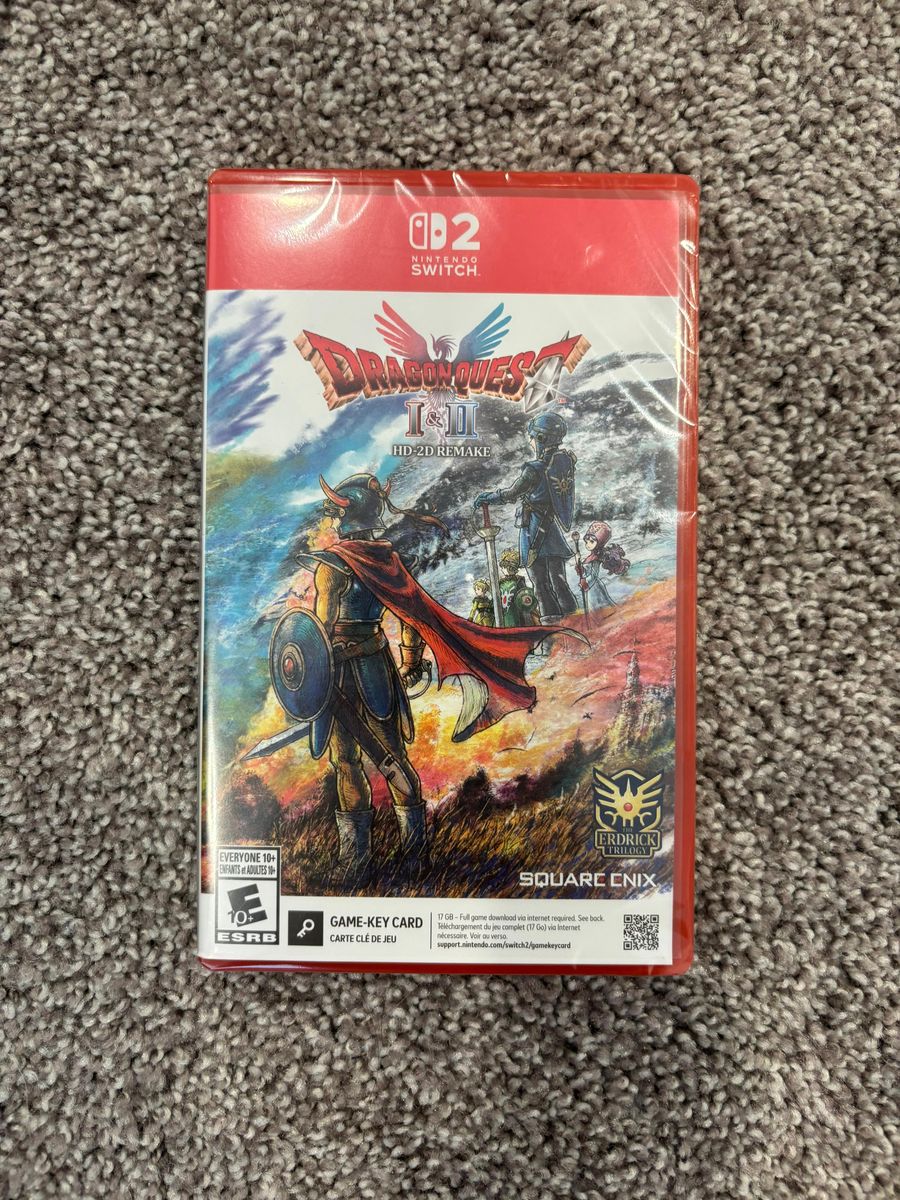 DRAGON QUEST I & II HD-2D Remake - Nintendo Switch 2 *SEALED*