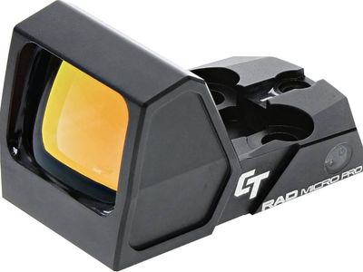 Crimson Trace Rad Micro Pro Reflex Sight 3 MOA Dot Black