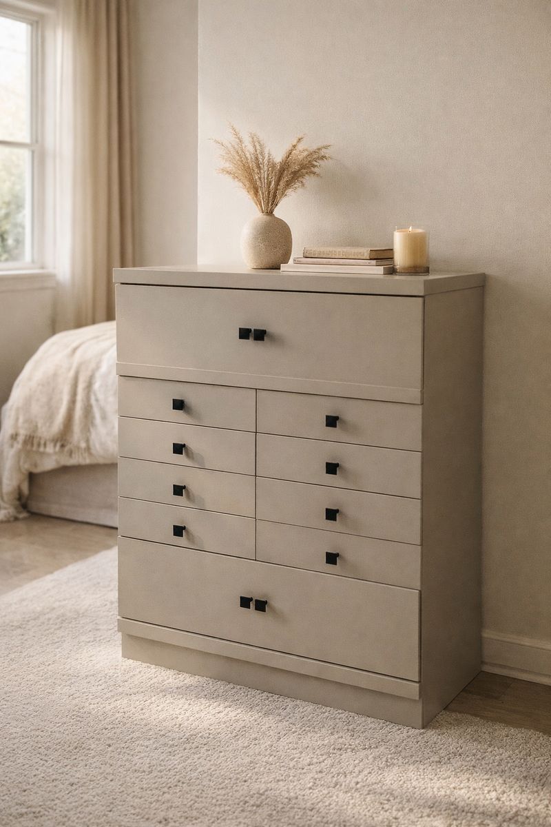 4-Drawer Solid  Dresser, Free Delivery