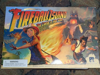 Fireball Island: The Curse of Vul-Kar Board Game Restoration Games Used