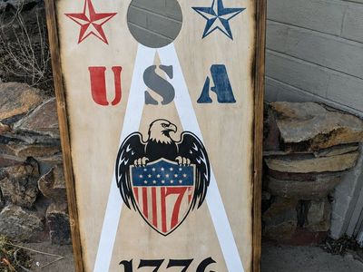 custom Cornhole set