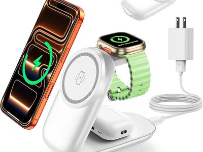 *New* 3-in-1 Foldable Magnetic Wireless Charging Station