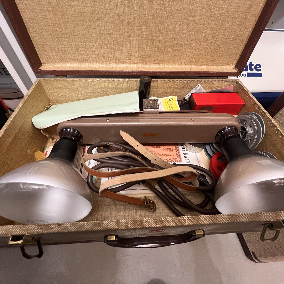 Vintage Keystone Back Light Set Up For Photography