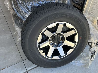 Toyota TRD offroad 4Runner Tires and wheels- Never been used. P265/70 R17