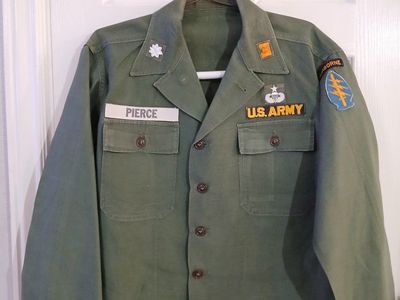 US Army OG-107 cotton sateen shirt