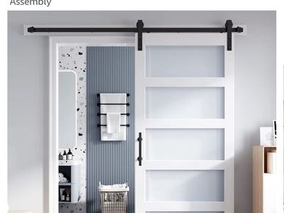 Farm door with slider *NEW* P/U ASAP