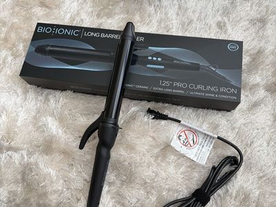 Bioionic Long Barrel 1.25” curling iron