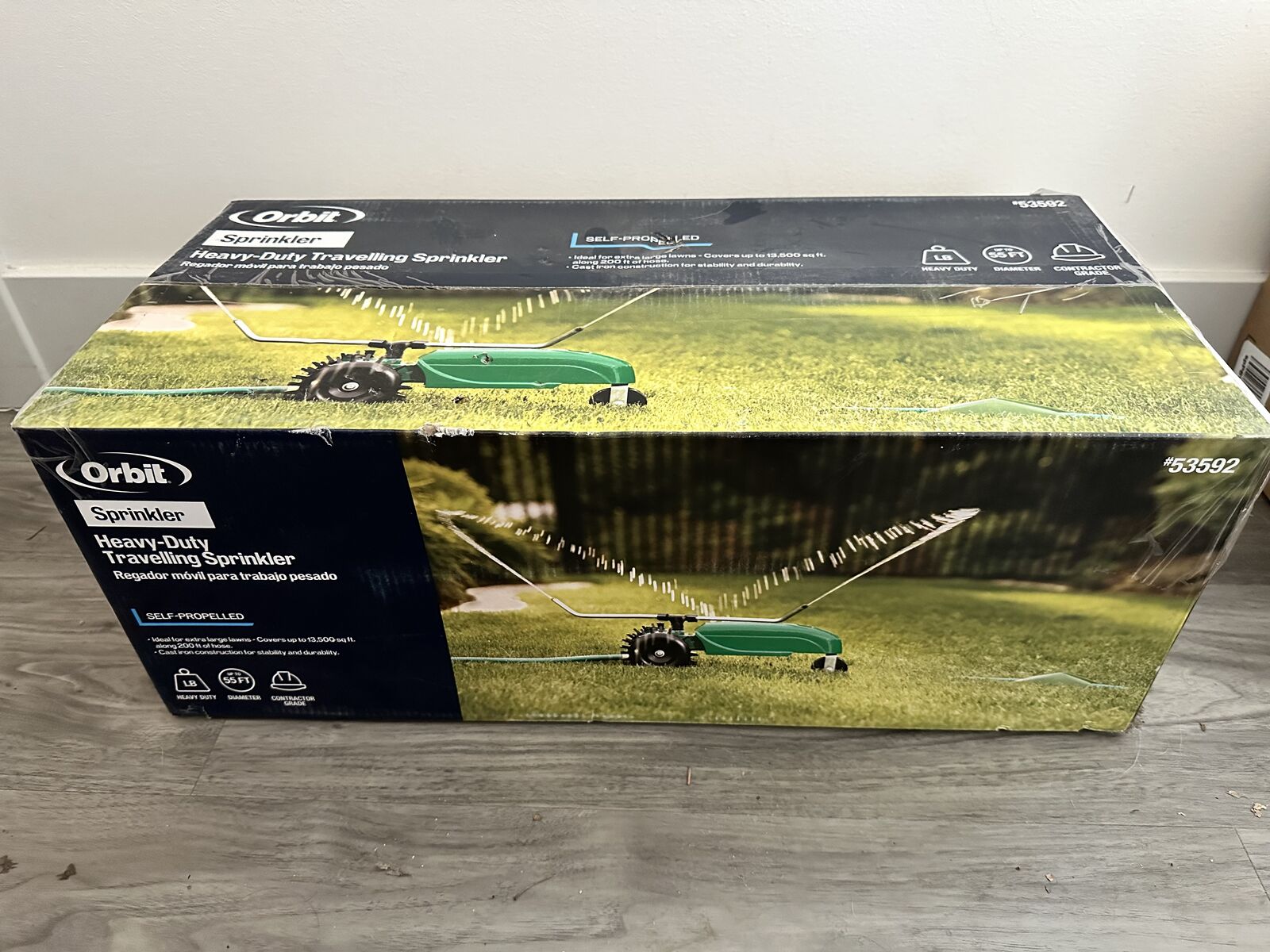 Orbit Traveling Tractor Sprinkler