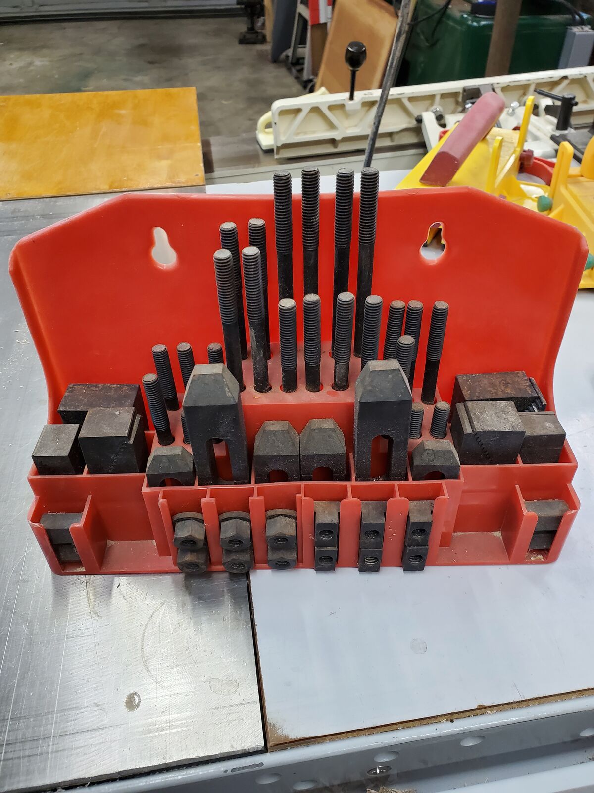 For Sale, Tee slot clamping kit.