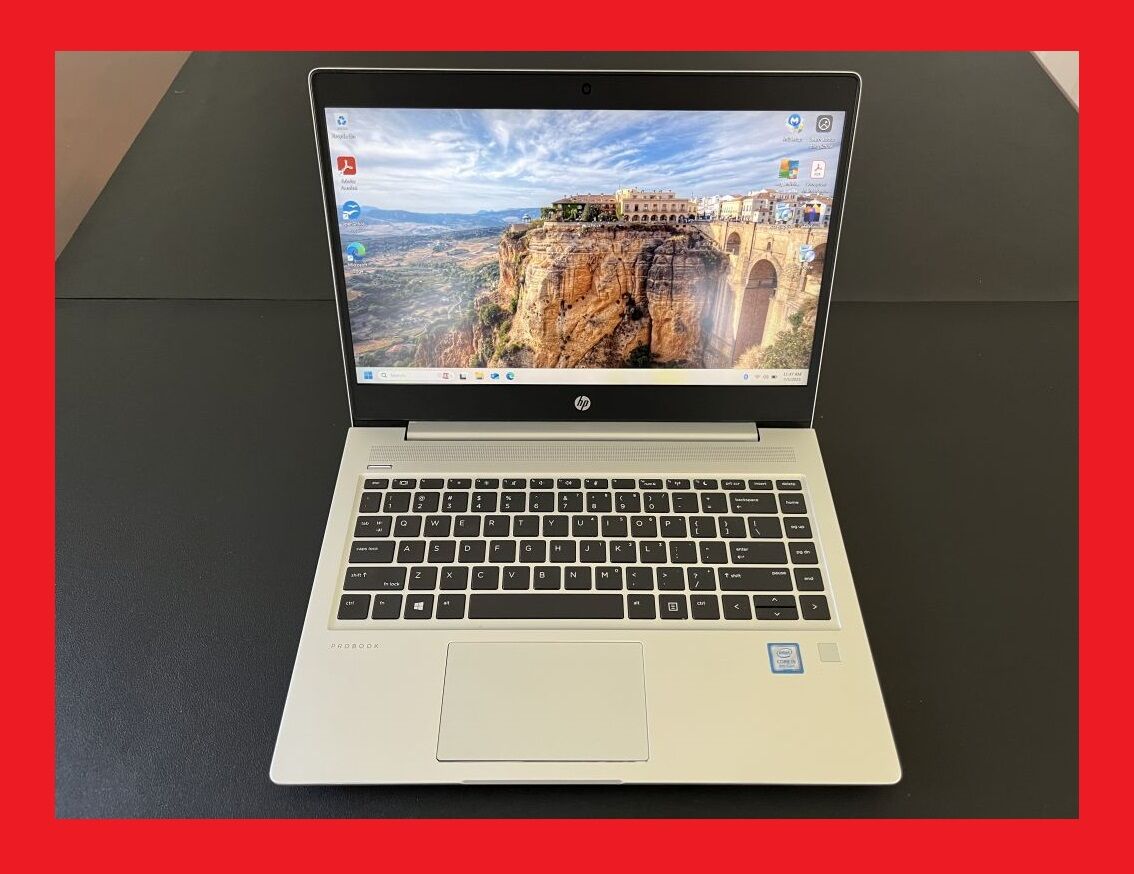 14'' HP i5-8265U @3.9GHz 256GB SSD 16GB 1080P Screen ProBook 440 G6 Windows 11 Laptop Computer