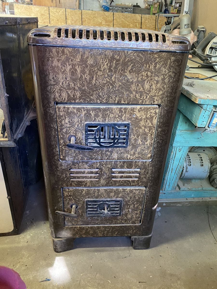 Old wood stove