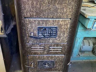 Old wood stove