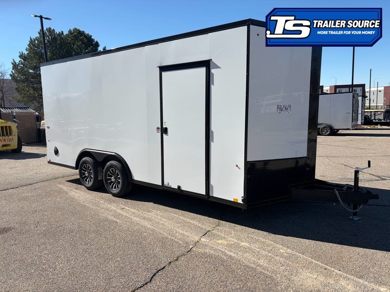 8.5x18 Look ST DLX Enclosed Cargo Trailer - 7'0" Interior - 10K GVWR - .080 PolyCor, Alloy Wheels, Black Out Package