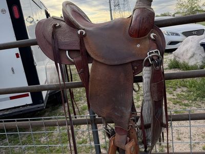 Vickers Rope/Ranch Saddle