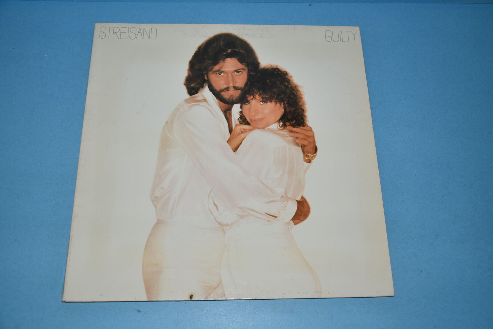VINTAGE BARBARA STREISAND "GUILTY" VINYL RECORD ~ BARRY GIBB ~ 1980