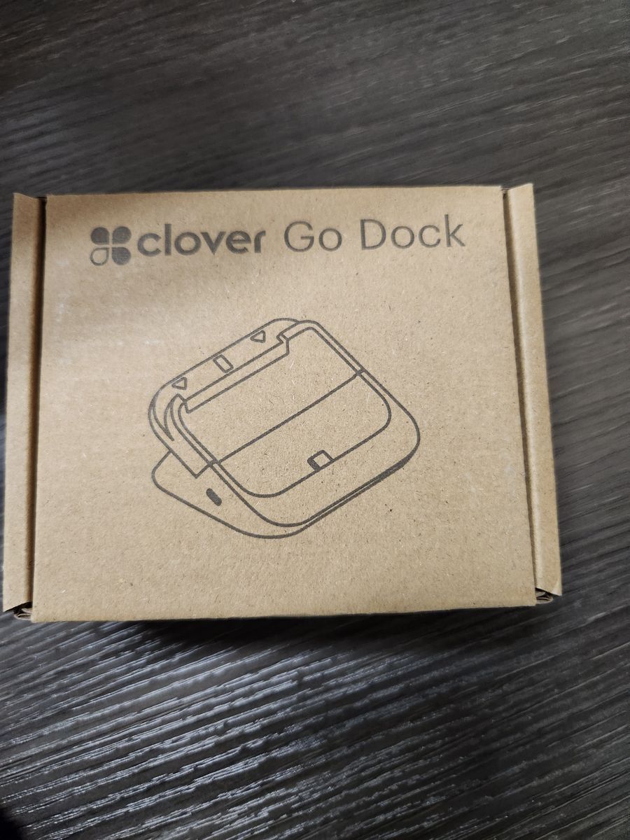 Clover POS System. Clover Go Dock
