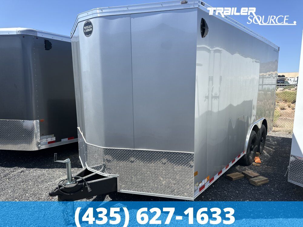 8.5x16 Wells Cargo Road Force Enclosed Cargo Trailer - 7'0" Interior - 12K GVWR Dovetail