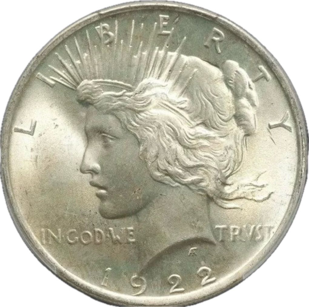 UNCirculated Mint State Morgan and Peace SilverDol