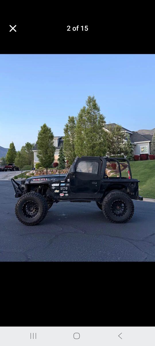 Custom Built Jeep: Lifted, Off-Road Tires, Winch, Roll Cage - Ready for Adventure