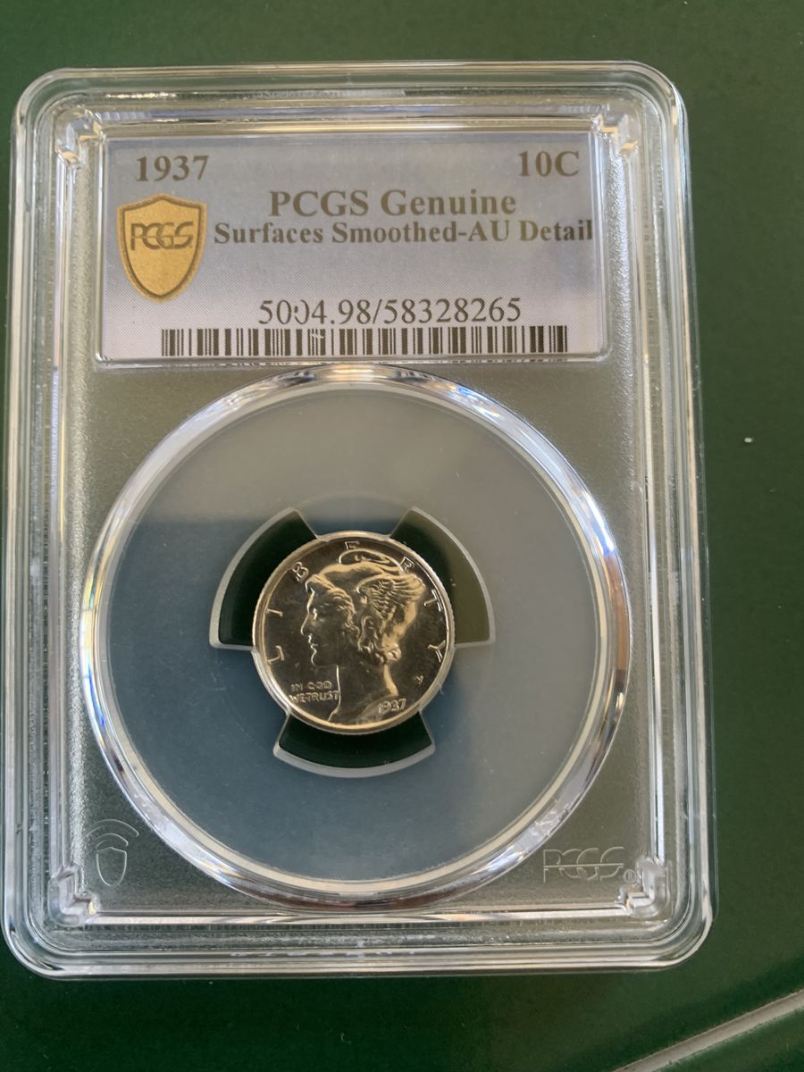 1937 Unc. Dime